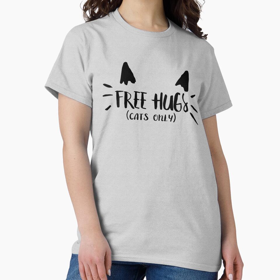 Free Hugs (Cats Only) by EmpireCo T-Shirts, Hoodie, Sweatshirt | BlankRebels.com (Image 2)