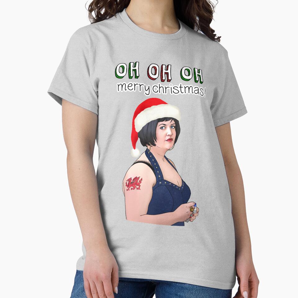 Nessa merry Christmas by Splendid Scibbles T-Shirts, Hoodie, Sweatshirt | BlankRebels.com (Image 2)