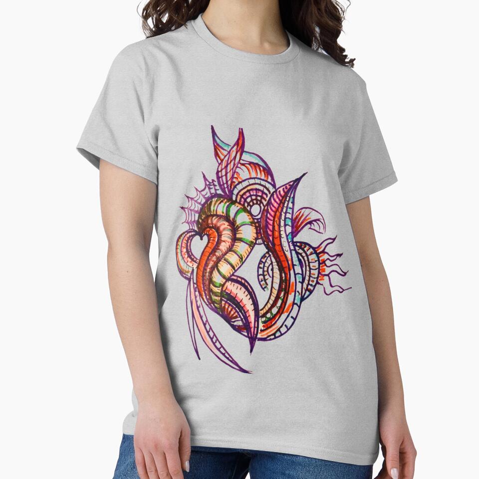 Sea carnival squid by Doodle Mind Journeys T-Shirts, Hoodie, Sweatshirt | BlankRebels.com (Image 2)
