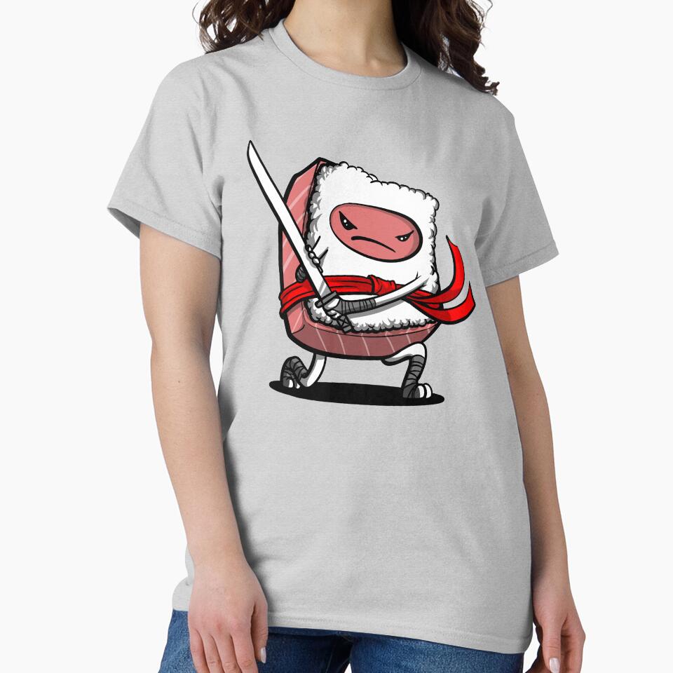 Sushi Samurai Ninja by underheaven T-Shirts, Hoodie, Sweatshirt | BlankRebels.com (Image 2)