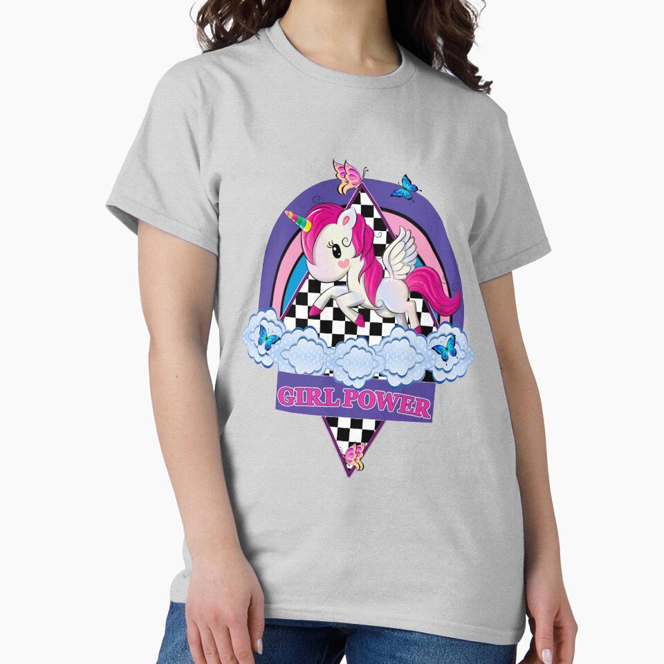 Unicorn Girl Power by Ellesson T-Shirts, Hoodie, Sweatshirt | BlankRebels.com (Image 2)