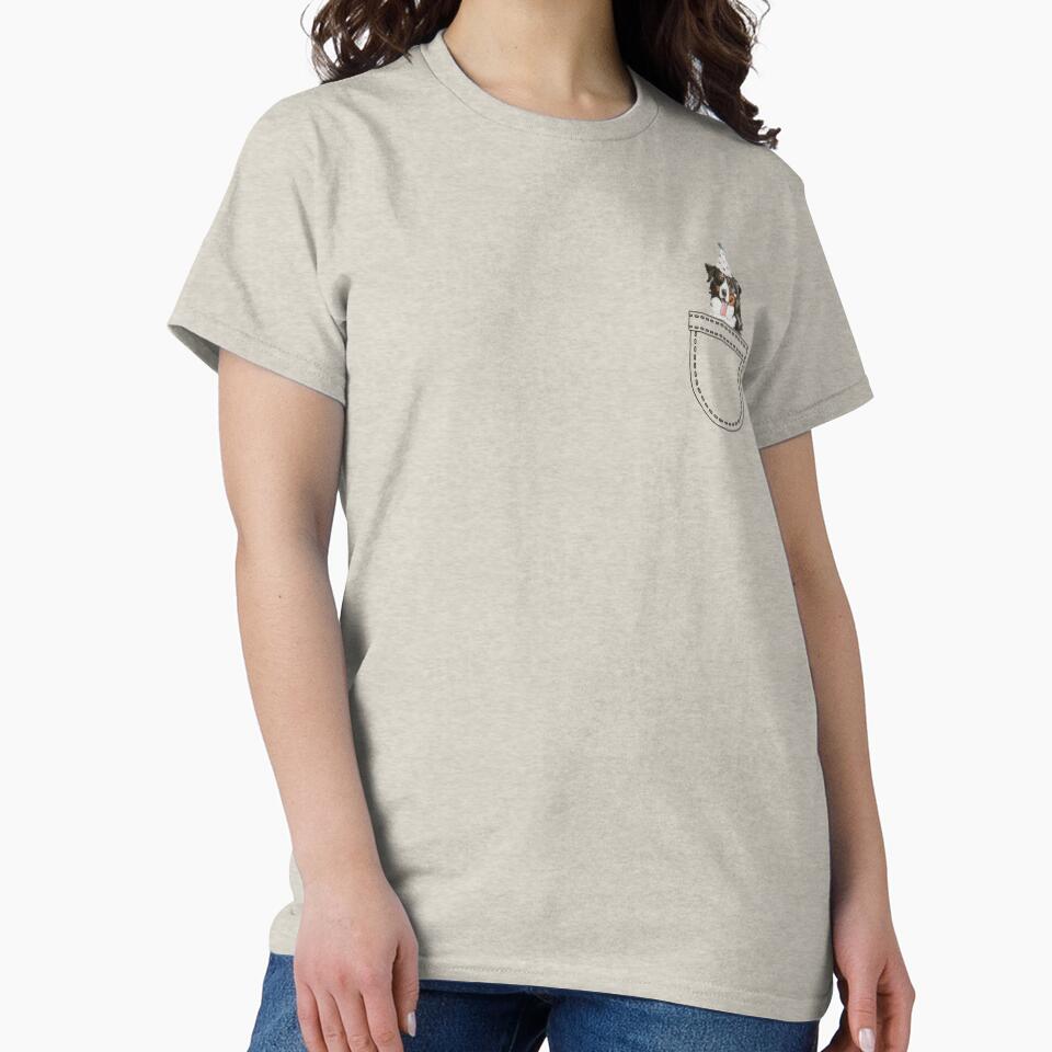 Bernese Mountain Dog In Pocket by beastieboutique T-Shirts, Hoodie, Sweatshirt | BlankRebels.com (Image 2)