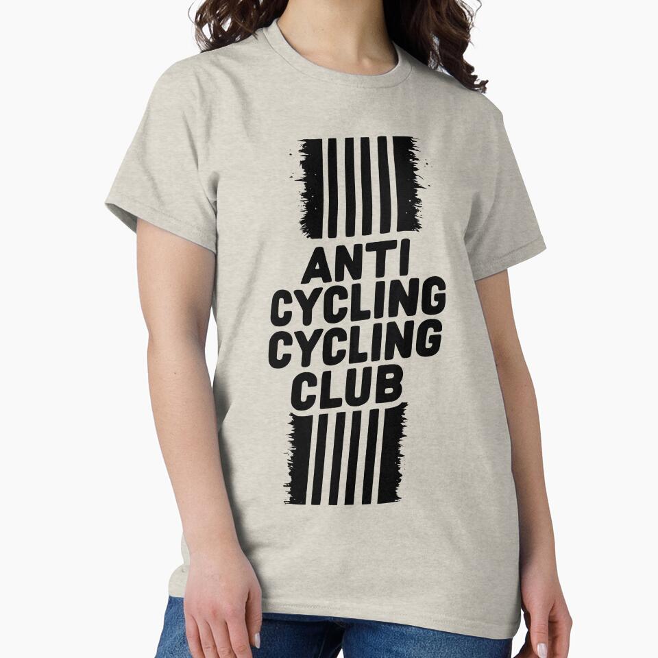 Anti Cycling Cycling Club - road skid by Vashy56 T-Shirts, Hoodie, Sweatshirt | BlankRebels.com (Image 2)