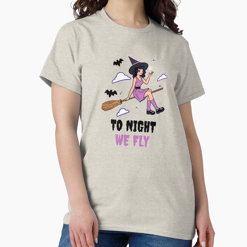To night, We fly Horror Halloween by Happy-PrintZ T-Shirts, Hoodie, Sweatshirt | BlankRebels.com (Image 2)