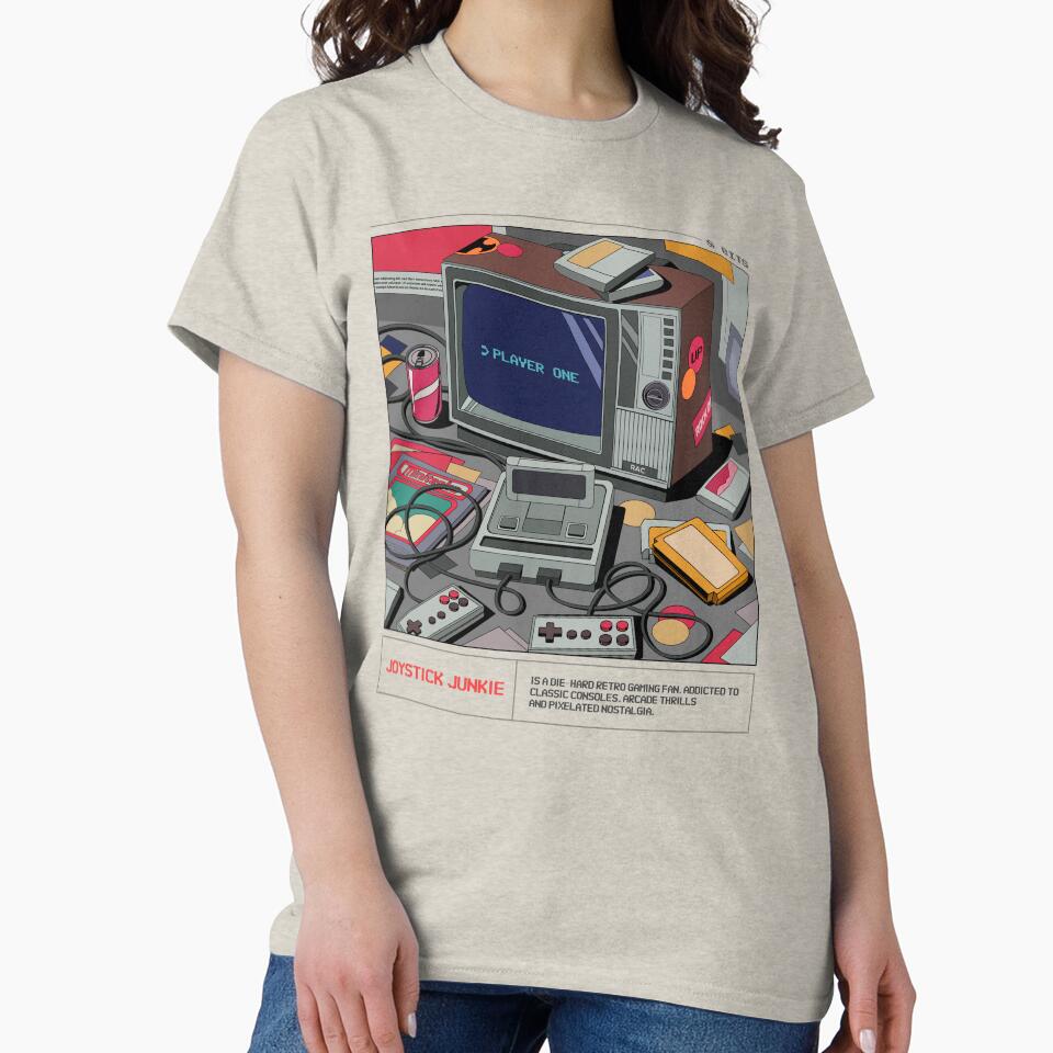 Joystick Junkie Gaming by JameZible T-Shirts, Hoodie, Sweatshirt | BlankRebels.com (Image 2)
