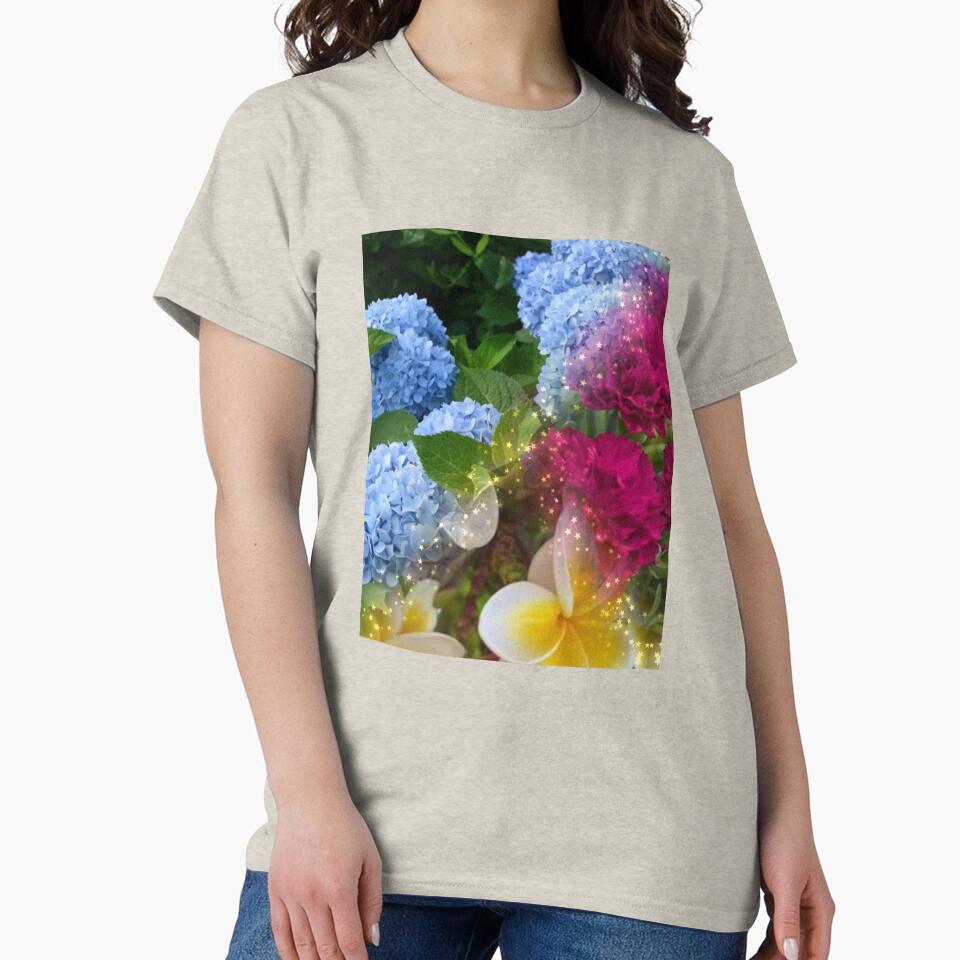 Elegant Red Rose Floral Art | Love & Passion Aesthetic by VeenaArtStudio T-Shirts, Hoodie, Sweatshirt (Image 2)
