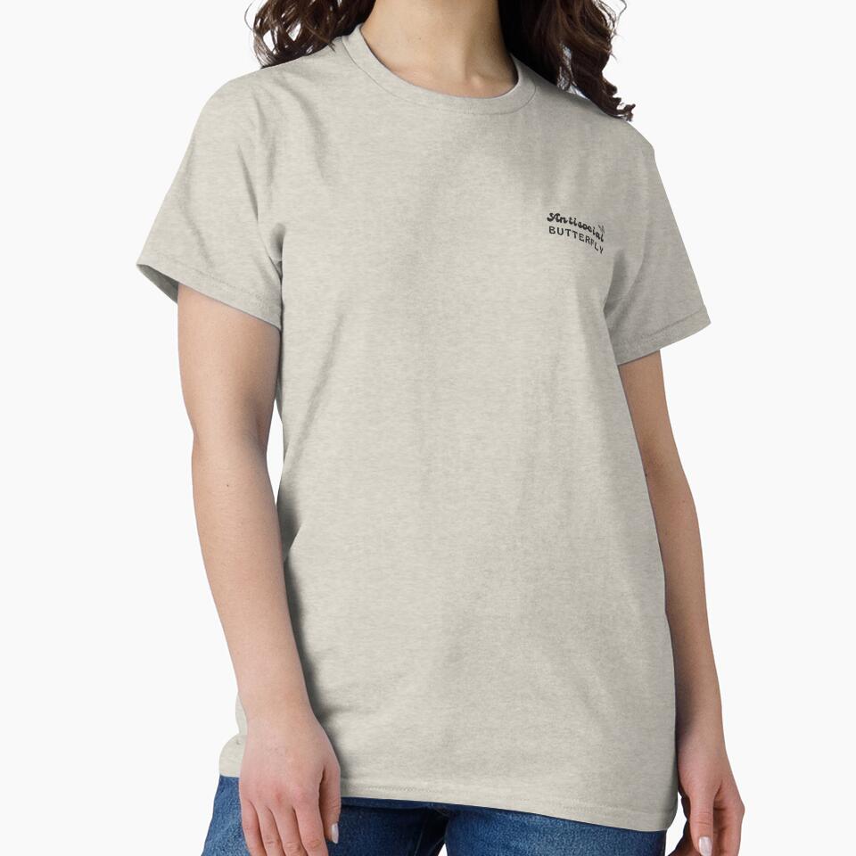 Antisocial Butterfly | Introvert Quote by wallflowershop T-Shirts, Hoodie, Sweatshirt | BlankRebels.com (Image 2)