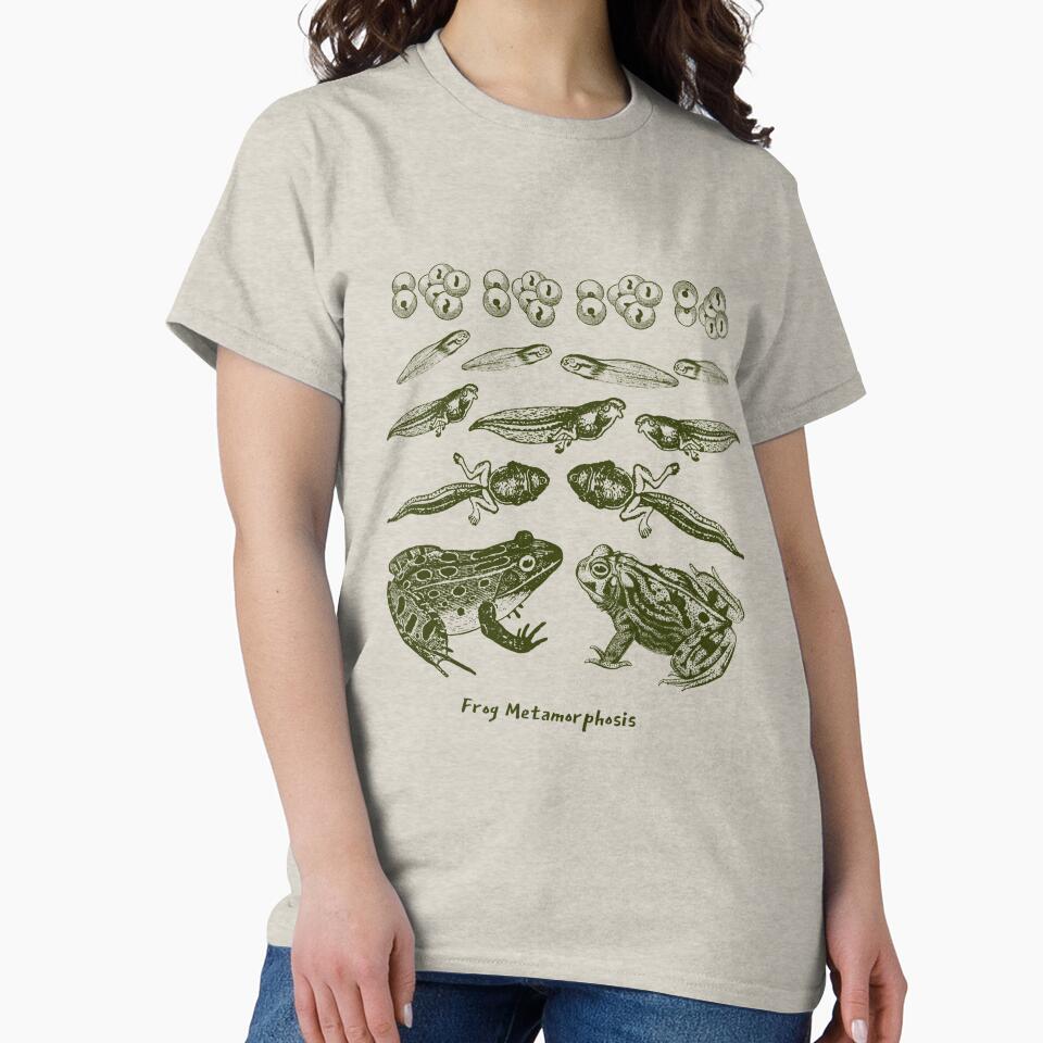 Vintage Biology: Frog Life Cycle Metamorphosis from Toad to Tadpole for Science Lovers and Natural History Enthusiasts by MinistryOfFrogs