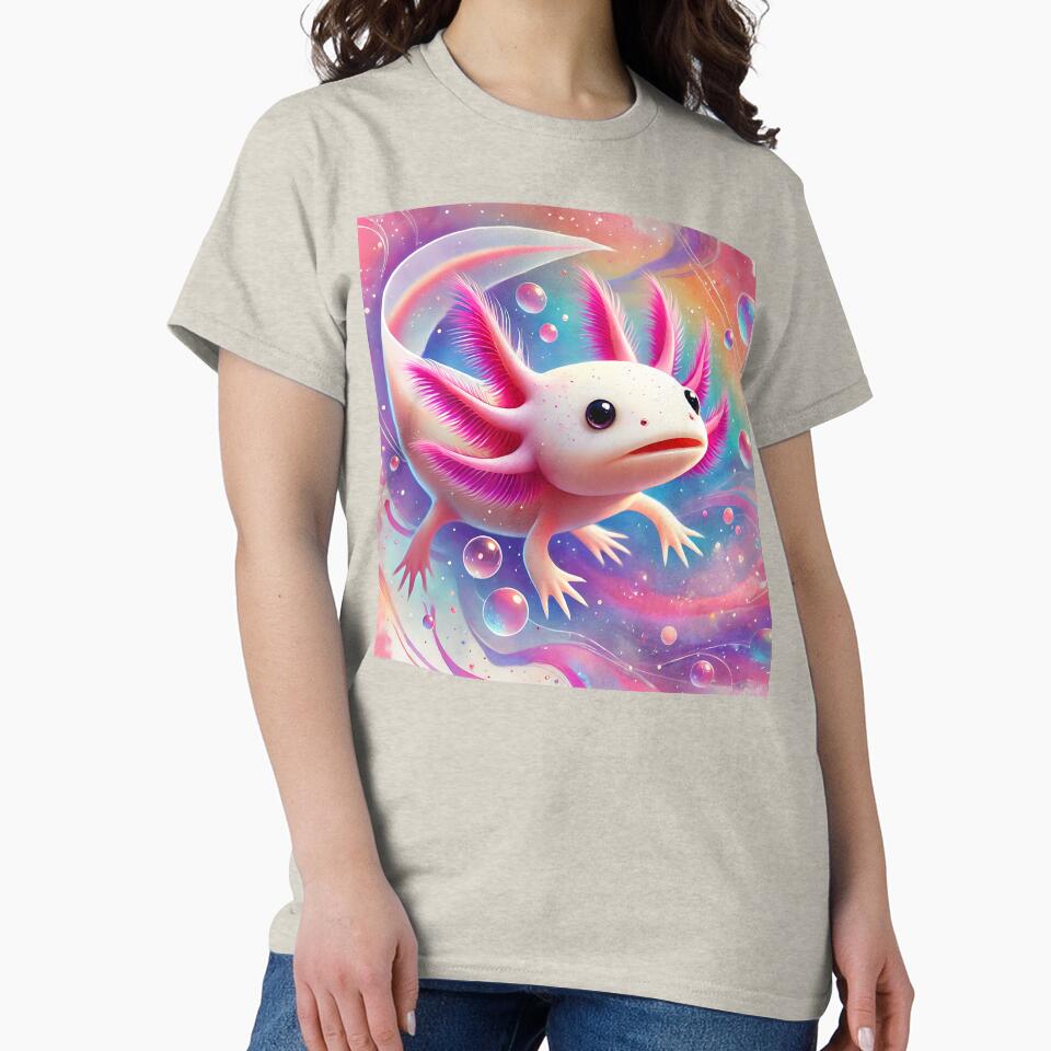 Axolotl Art #146 | Axolotl Lovers by ksgraphics222 T-Shirts, Hoodie, Sweatshirt | BlankRebels.com (Image 2)