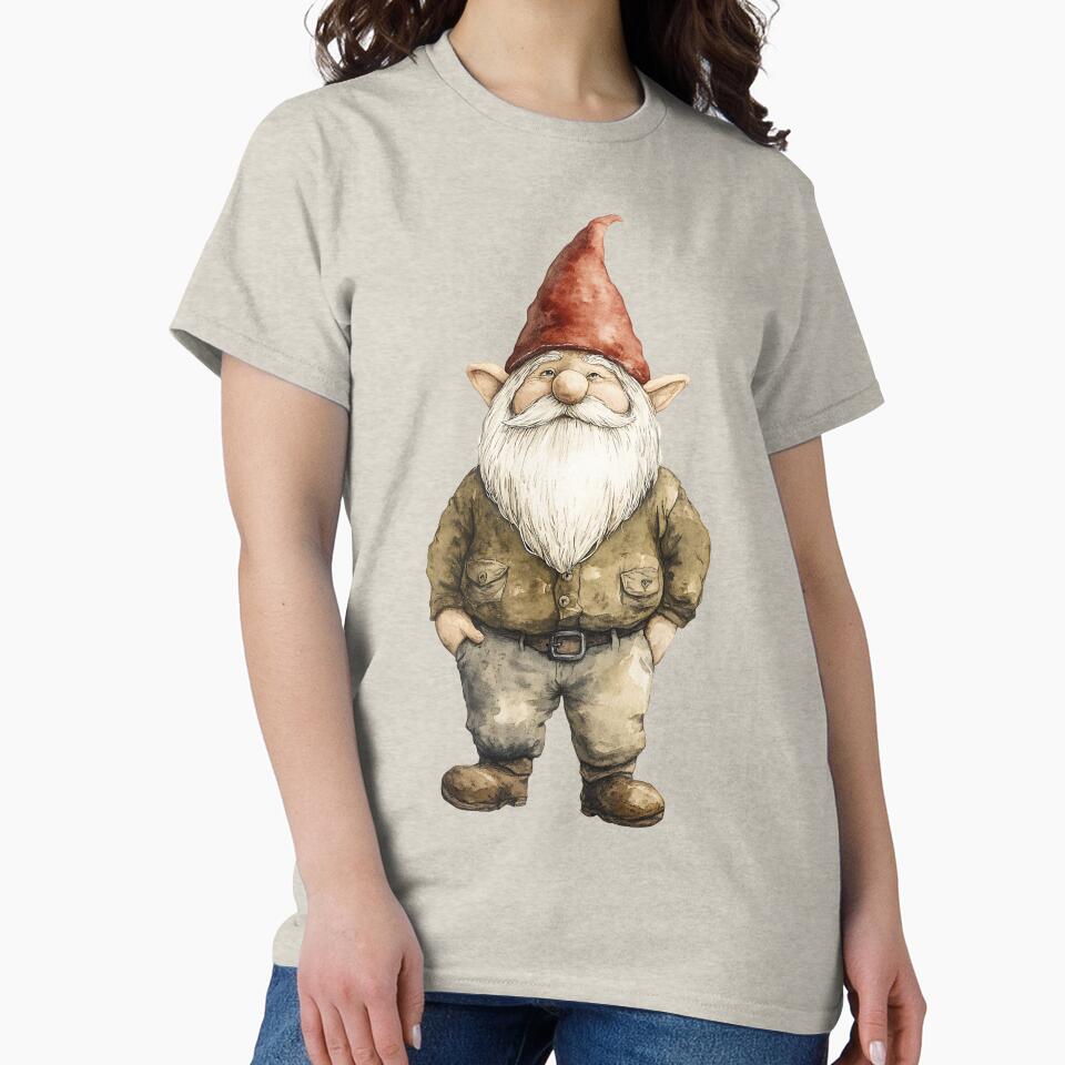 Earthy Cottagecore Gnome by bapupa T-Shirts, Hoodie, Sweatshirt | BlankRebels.com (Image 2)