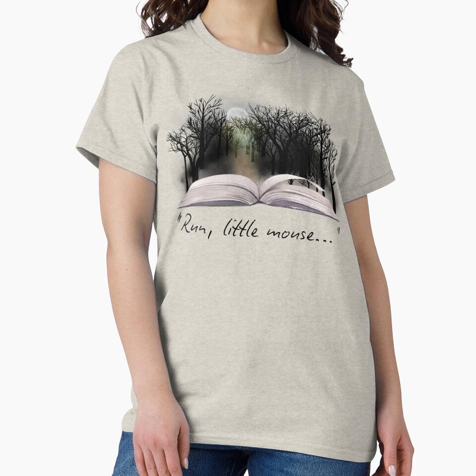 Run little mouse | TopsNTangles by chelseahill712 T-Shirts, Hoodie, Sweatshirt | BlankRebels.com (Image 2)