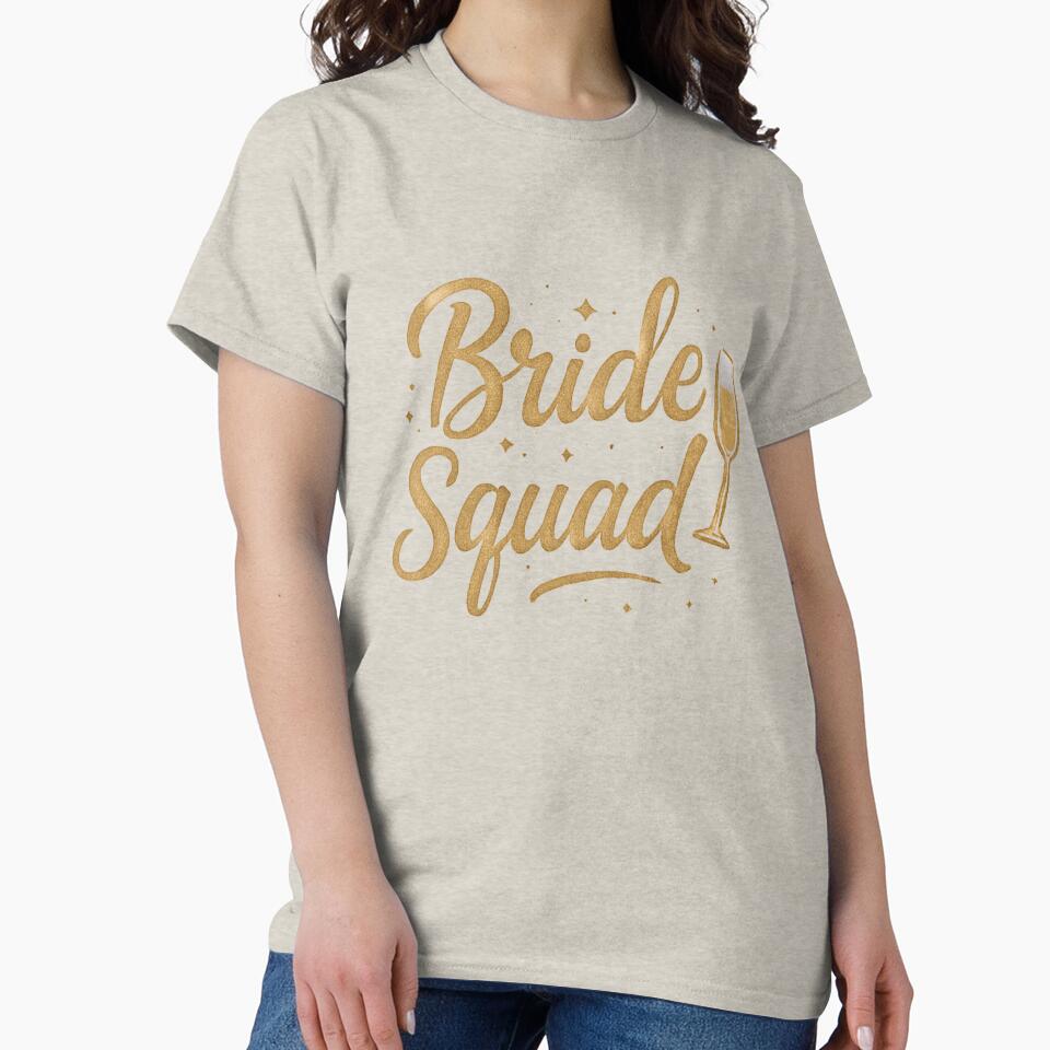 Bride Squad – Bachelorette Party Design by D-T-Official T-Shirts, Hoodie, Sweatshirt | BlankRebels.com (Image 2)