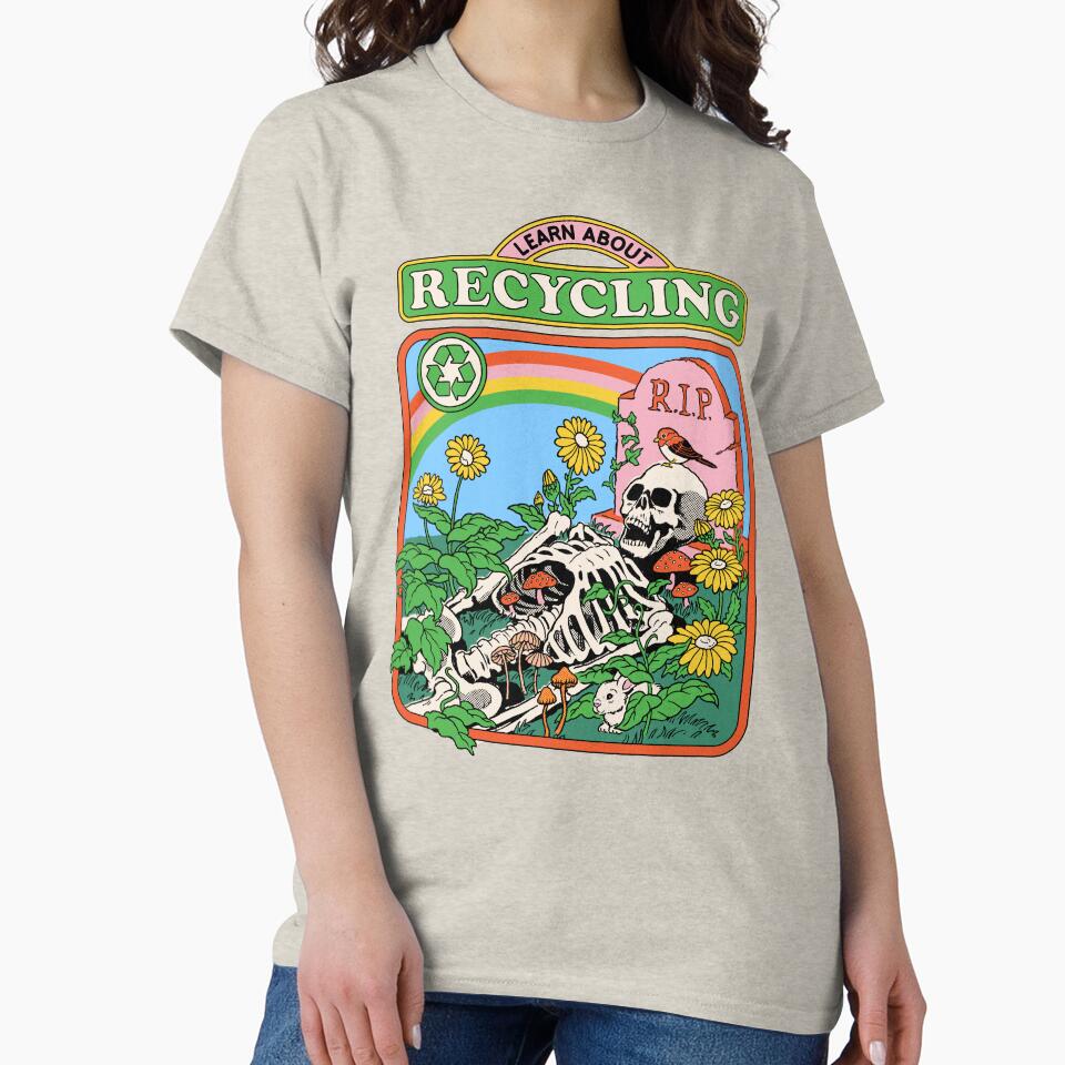 Learn About Recycling by Steven Rhodes T-Shirts, Hoodie, Sweatshirt | BlankRebels.com (Image 2)