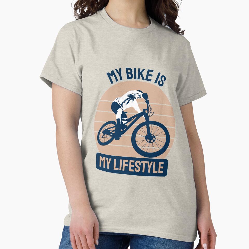MY BIKE IS MY LIFESTYLE by HASSANBADRI2050 T-Shirts, Hoodie, Sweatshirt | BlankRebels.com (Image 2)