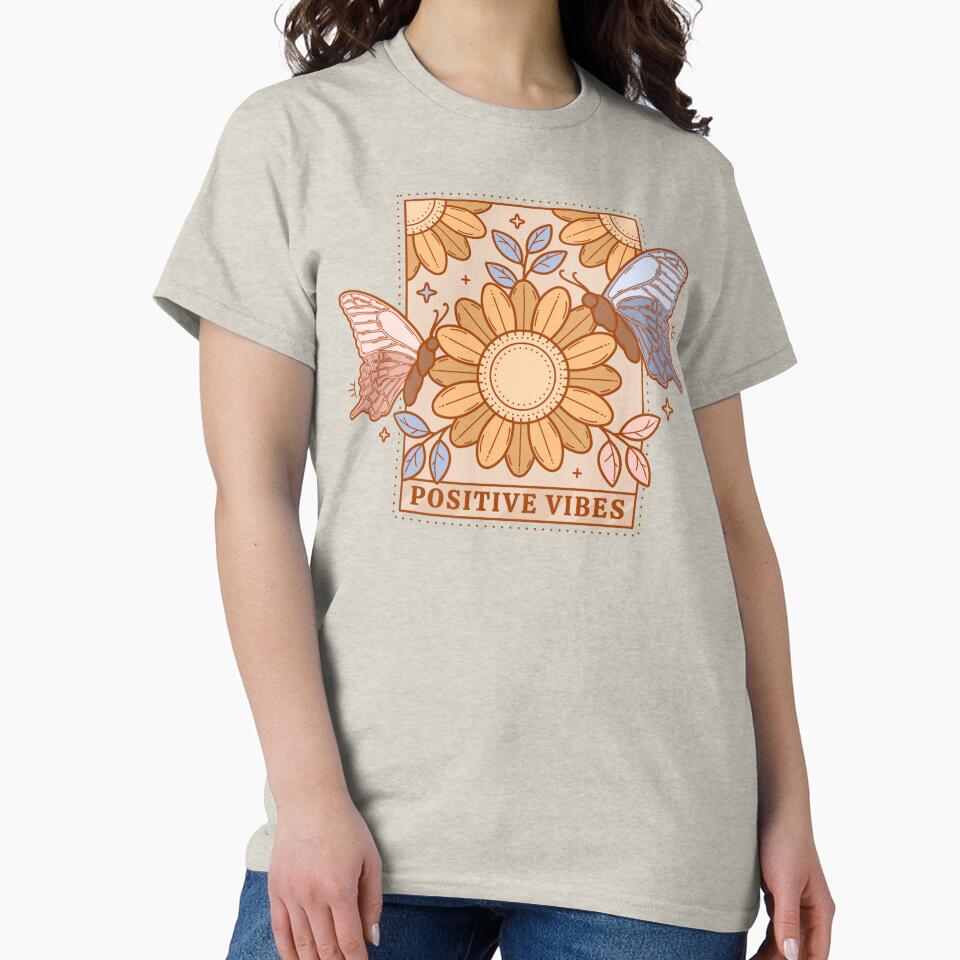 Positive Vibes by kawaiistudio T-Shirts, Hoodie, Sweatshirt | BlankRebels.com (Image 2)