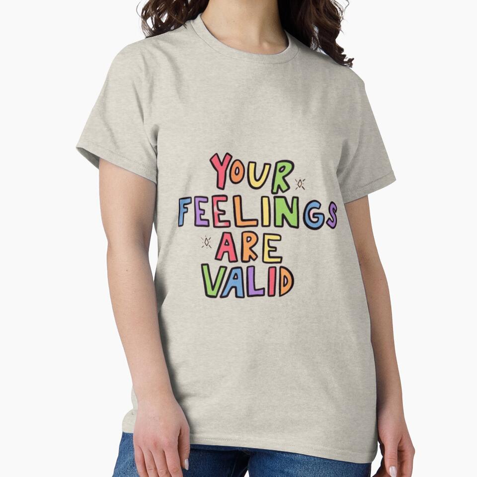 Your Feelings Are Valid by Funaro T-Shirts, Hoodie, Sweatshirt | BlankRebels.com (Image 2)