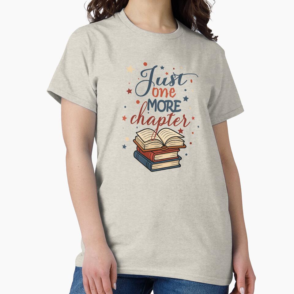 Just One More Chapter by Jhullie T-Shirts, Hoodie, Sweatshirt | BlankRebels.com (Image 2)
