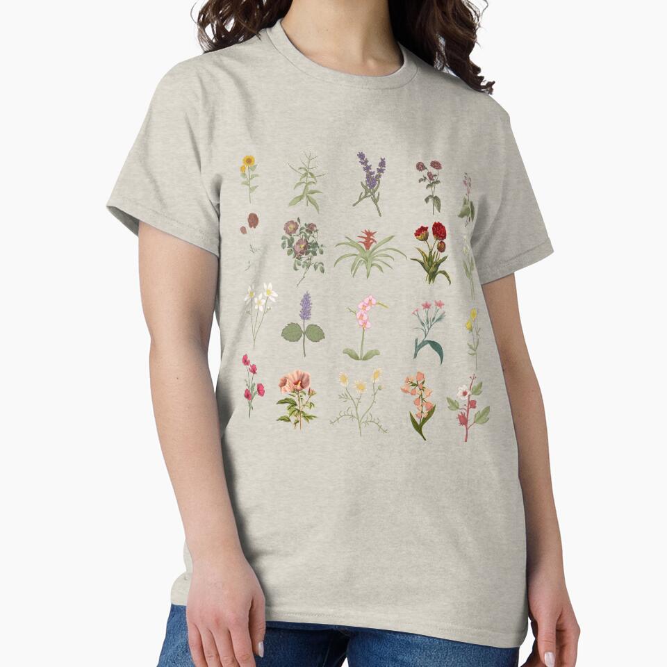 Vintage flower clothing by ColorWaveShop T-Shirts, Hoodie, Sweatshirt | BlankRebels.com (Image 2)
