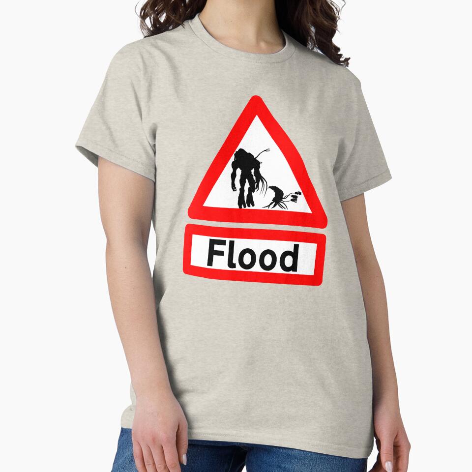 Warning Flood by OfficeShedInd T-Shirts, Hoodie, Sweatshirt | BlankRebels.com (Image 2)