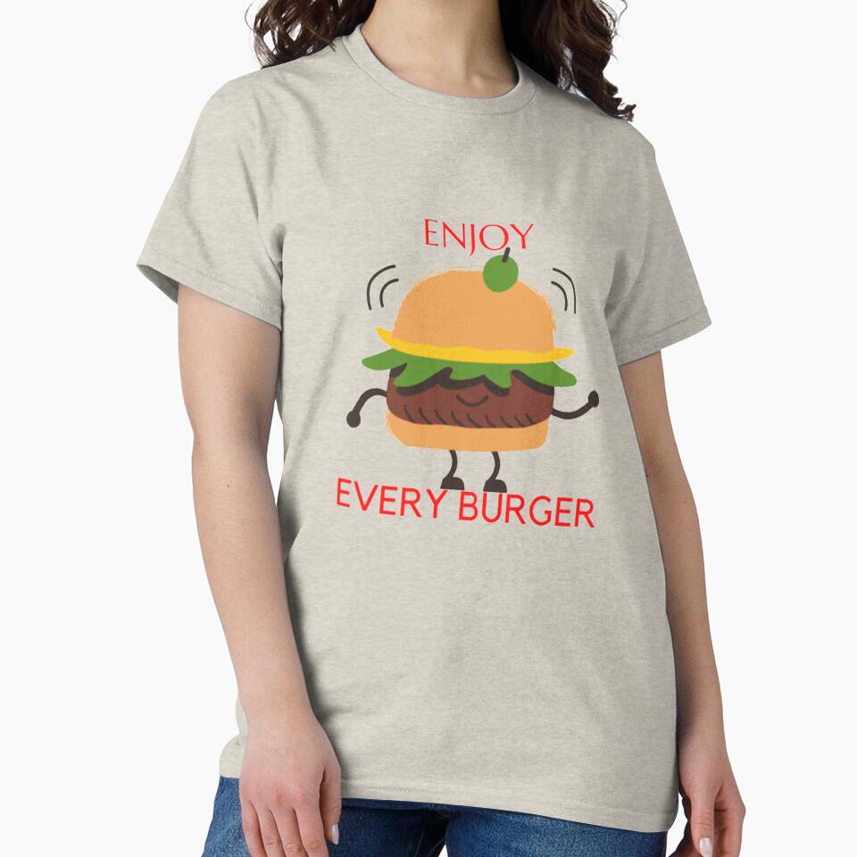 Enjoy Every Burger by amng T-Shirts, Hoodie, Sweatshirt | BlankRebels.com (Image 2)