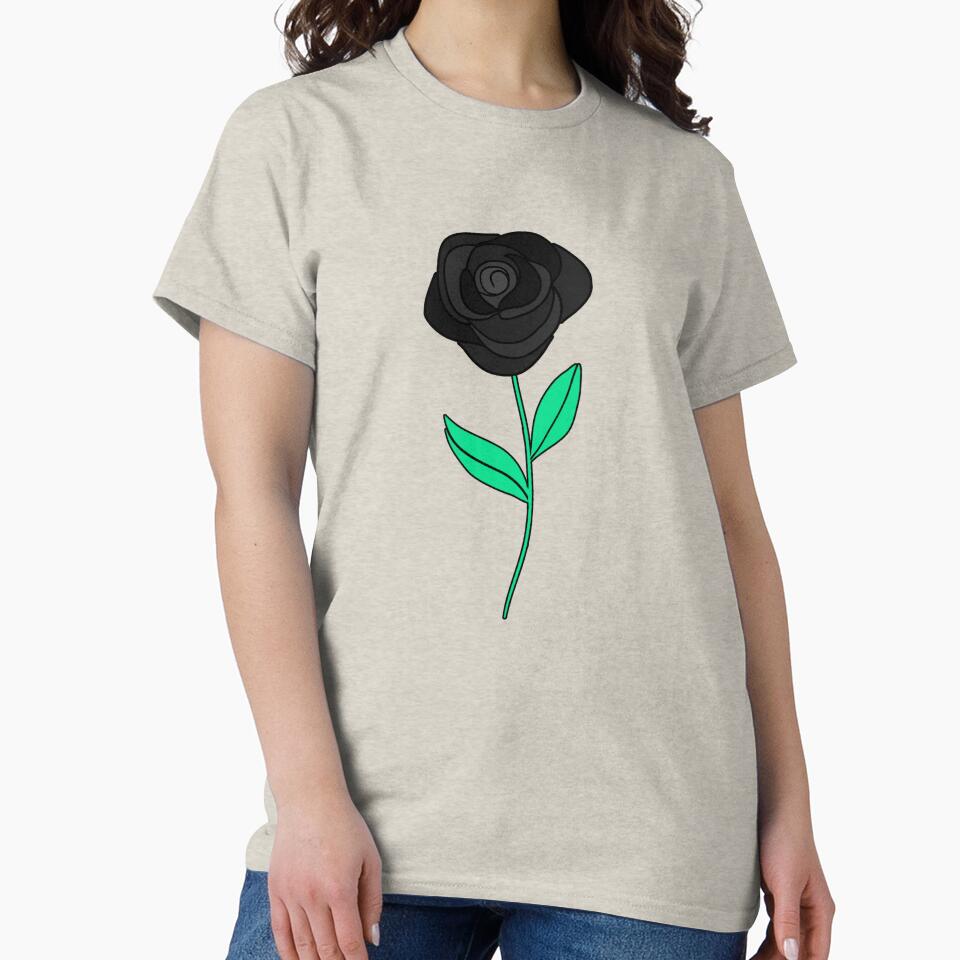 Black Rose by everything4eva T-Shirts, Hoodie, Sweatshirt | BlankRebels.com (Image 2)
