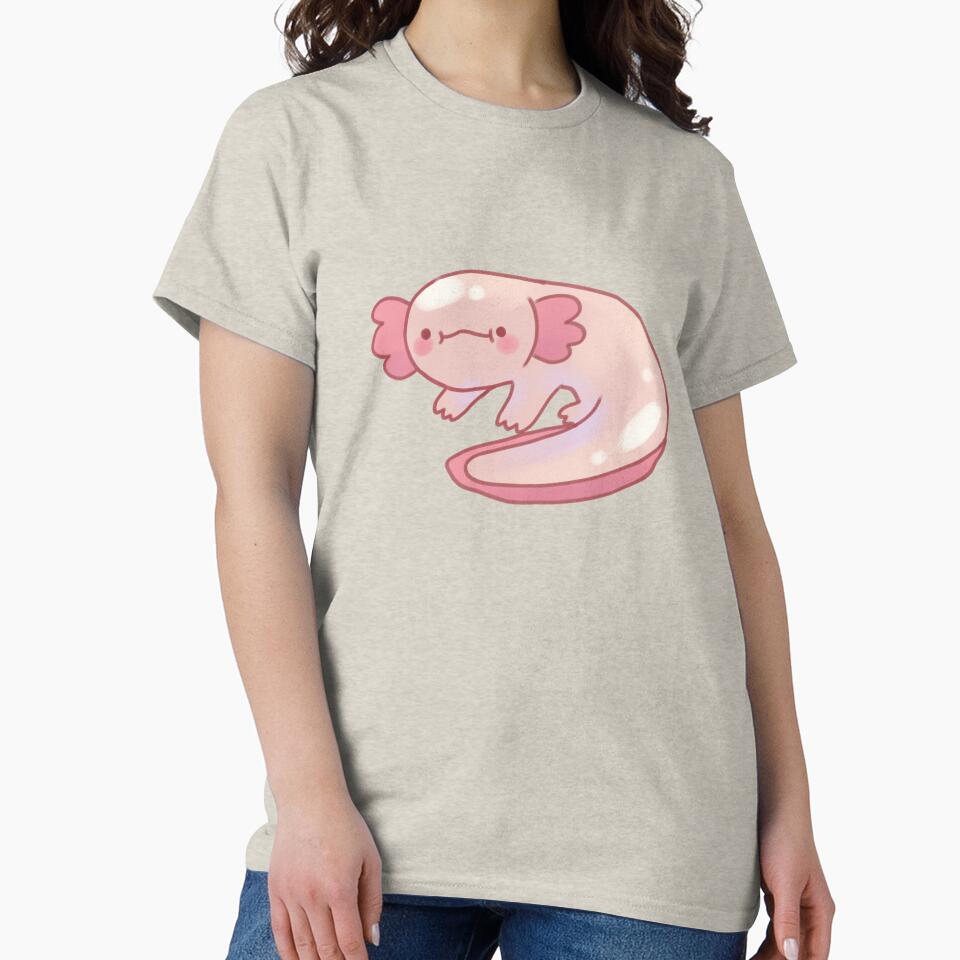 Cute Axolotl art by Artofmayara T-Shirts, Hoodie, Sweatshirt | BlankRebels.com (Image 2)