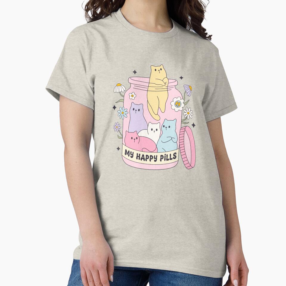 Antidepressant Cats by chipmuckdesignn T-Shirts, Hoodie, Sweatshirt | BlankRebels.com (Image 2)