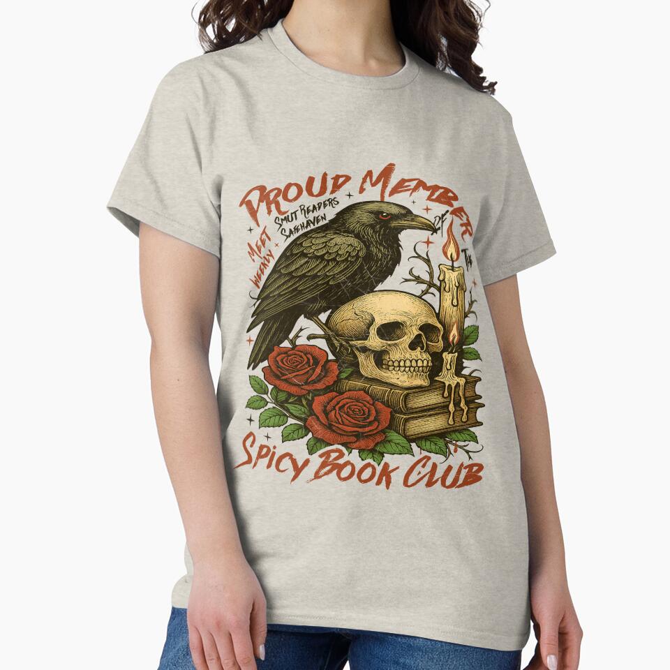 Spicy Readers Society Book club Smut Reader Bookish by RamblingsRose T-Shirts, Hoodie, Sweatshirt | BlankRebels.com (Image 2)