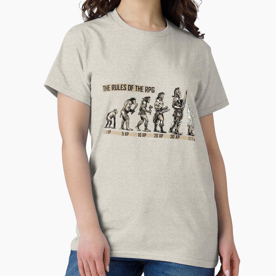 The Unspoken Rules of RPG - Warrior edition by L'atelier de Grôchat T-Shirts, Hoodie, Sweatshirt | BlankRebels.com (Image 2)