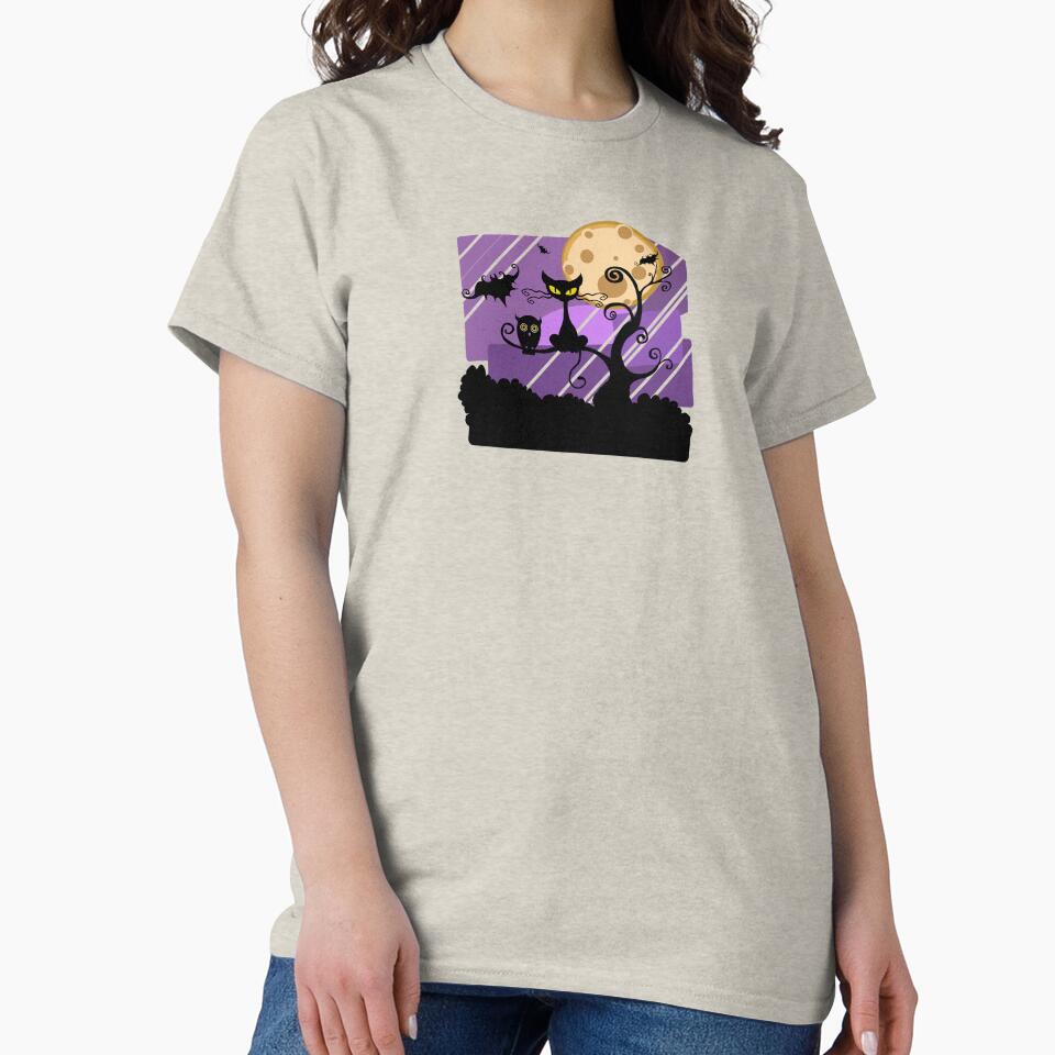Halloween Spooky Friends by MUZA9 T-Shirts, Hoodie, Sweatshirt | BlankRebels.com (Image 2)