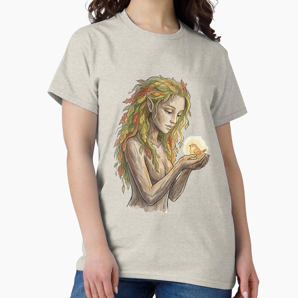 Vintage Cottagecore: Elder Dryad's Embrace by bapupa T-Shirts, Hoodie, Sweatshirt | BlankRebels.com (Image 2)