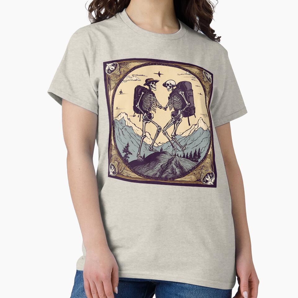 Backpacking skeletons by FitEnvy T-Shirts, Hoodie, Sweatshirt | BlankRebels.com (Image 2)