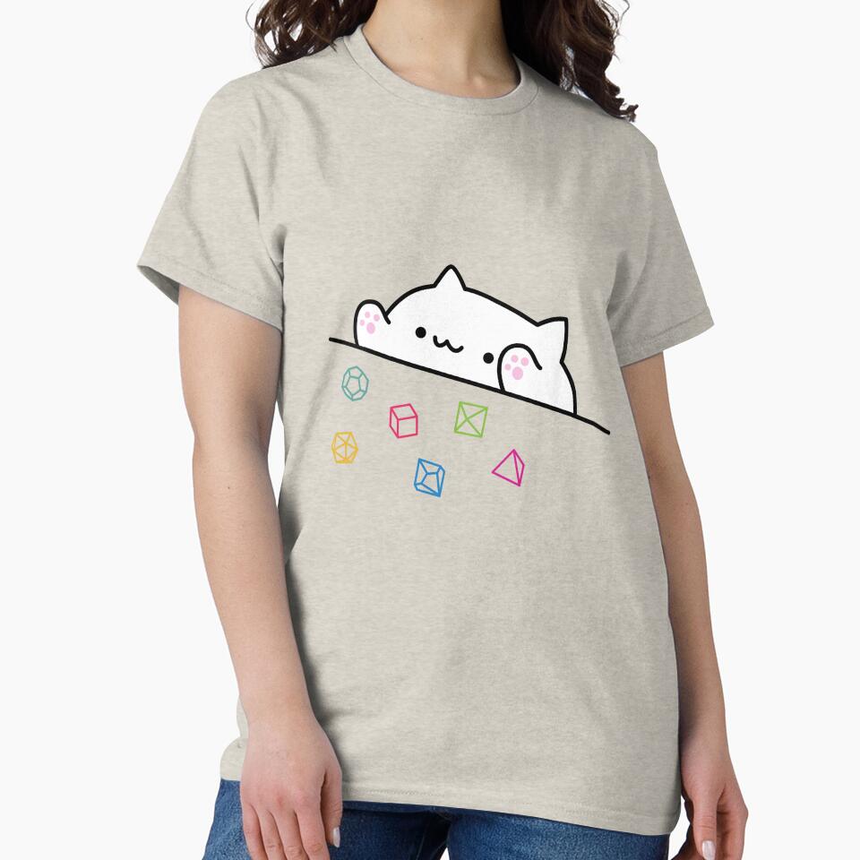 Dice Cat DnD by ShirtGoblin