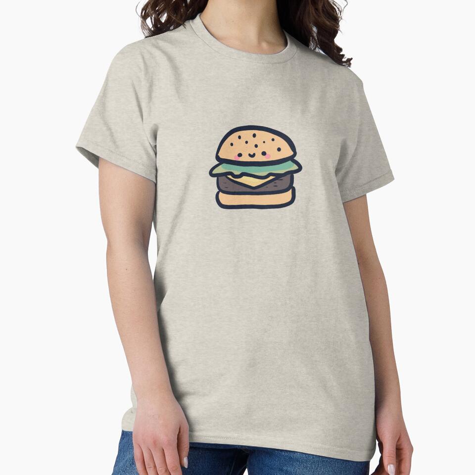 Cheeseburger illustration by Artofmayara T-Shirts, Hoodie, Sweatshirt | BlankRebels.com (Image 2)
