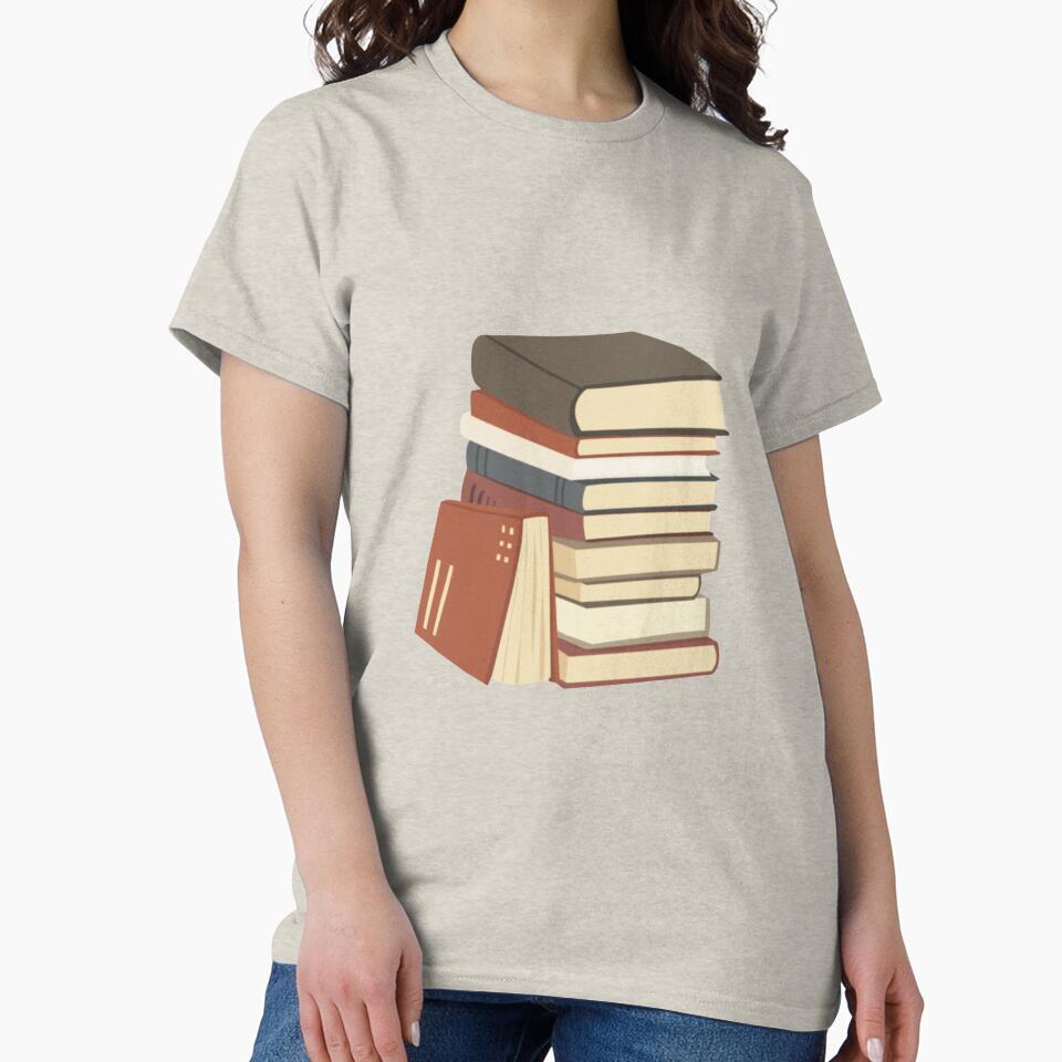 Book Stack by lollydesigned T-Shirts, Hoodie, Sweatshirt | BlankRebels.com (Image 2)