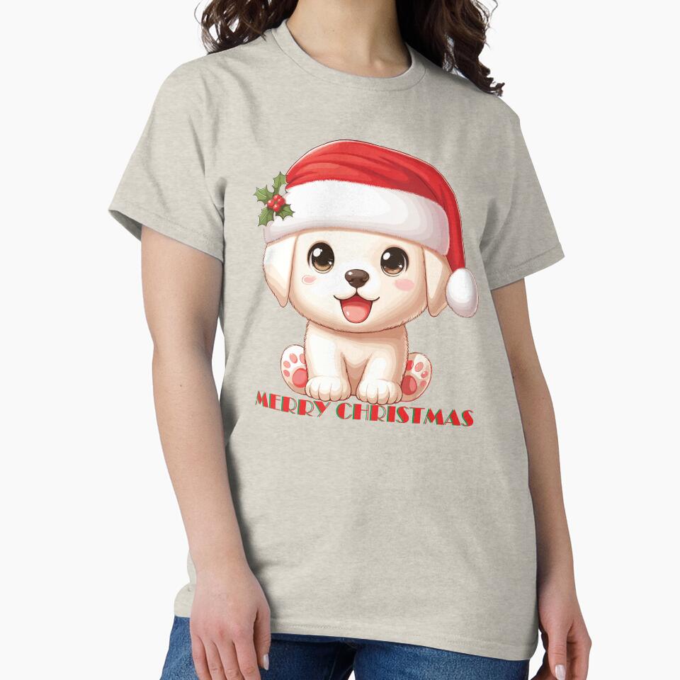 Cute Christmas Labrador Puppy by MCDPShop T-Shirts, Hoodie, Sweatshirt | BlankRebels.com (Image 2)