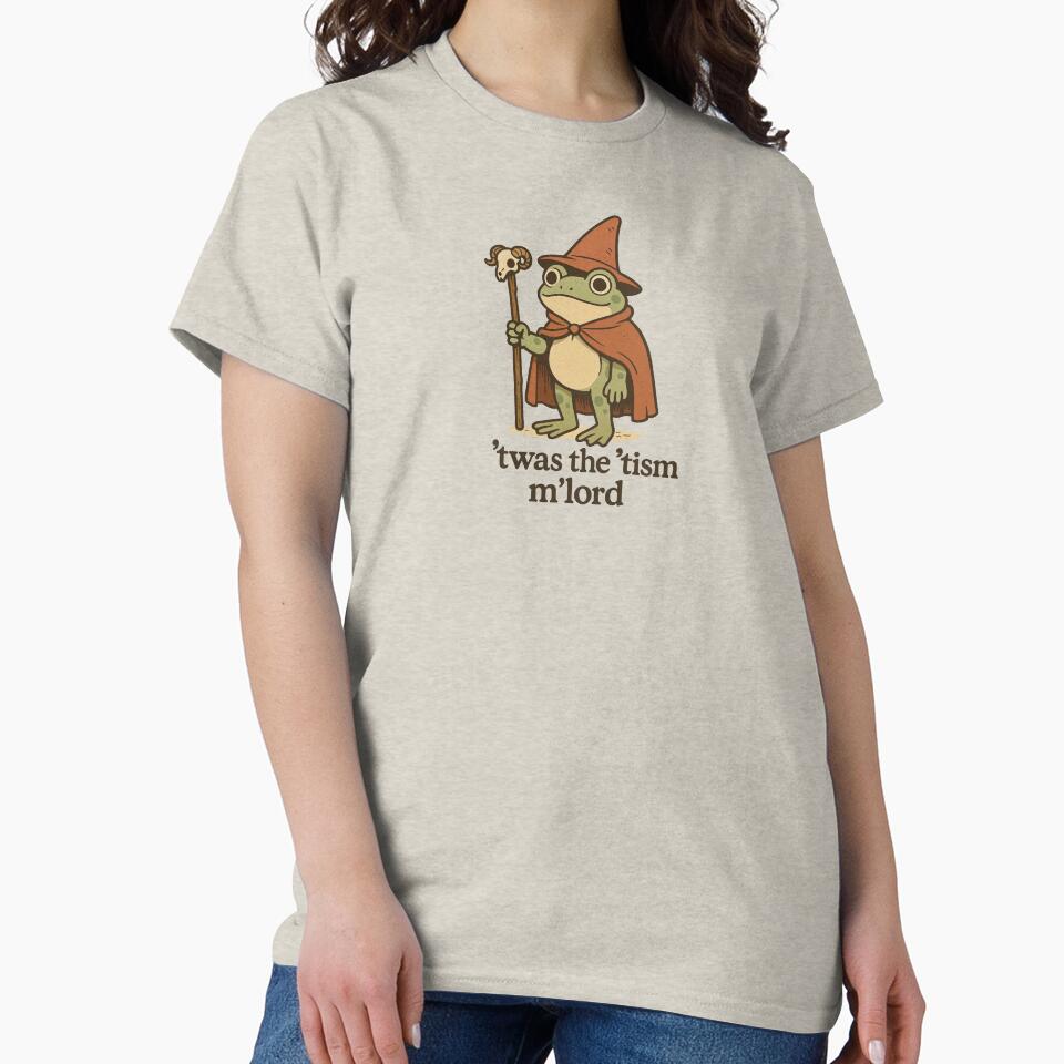 Twas The Tism Mlord Funny Autism Frog by msmeylin