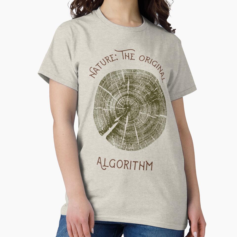 Nature: The Original Algorithm by artnlife8 T-Shirts, Hoodie, Sweatshirt | BlankRebels.com (Image 2)