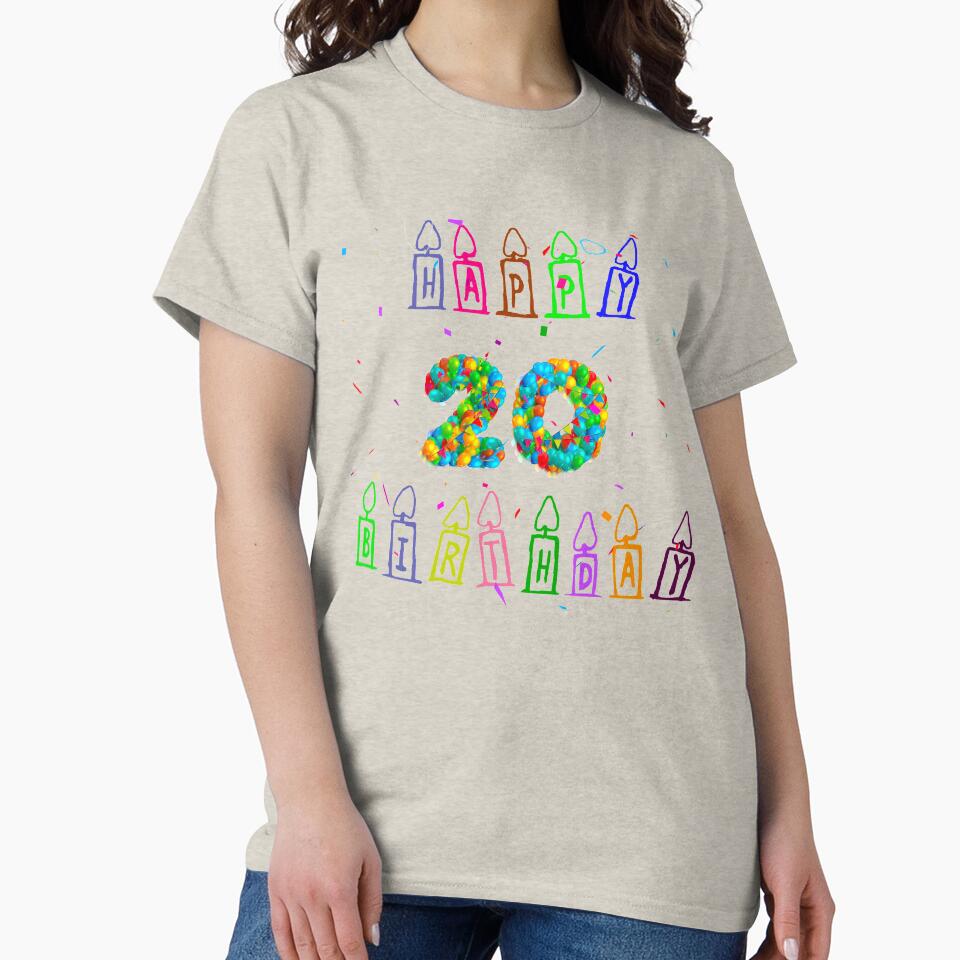 Gift idea 20th birthday, funny birthday present by ThommyBLN T-Shirts, Hoodie, Sweatshirt | BlankRebels.com (Image 2)
