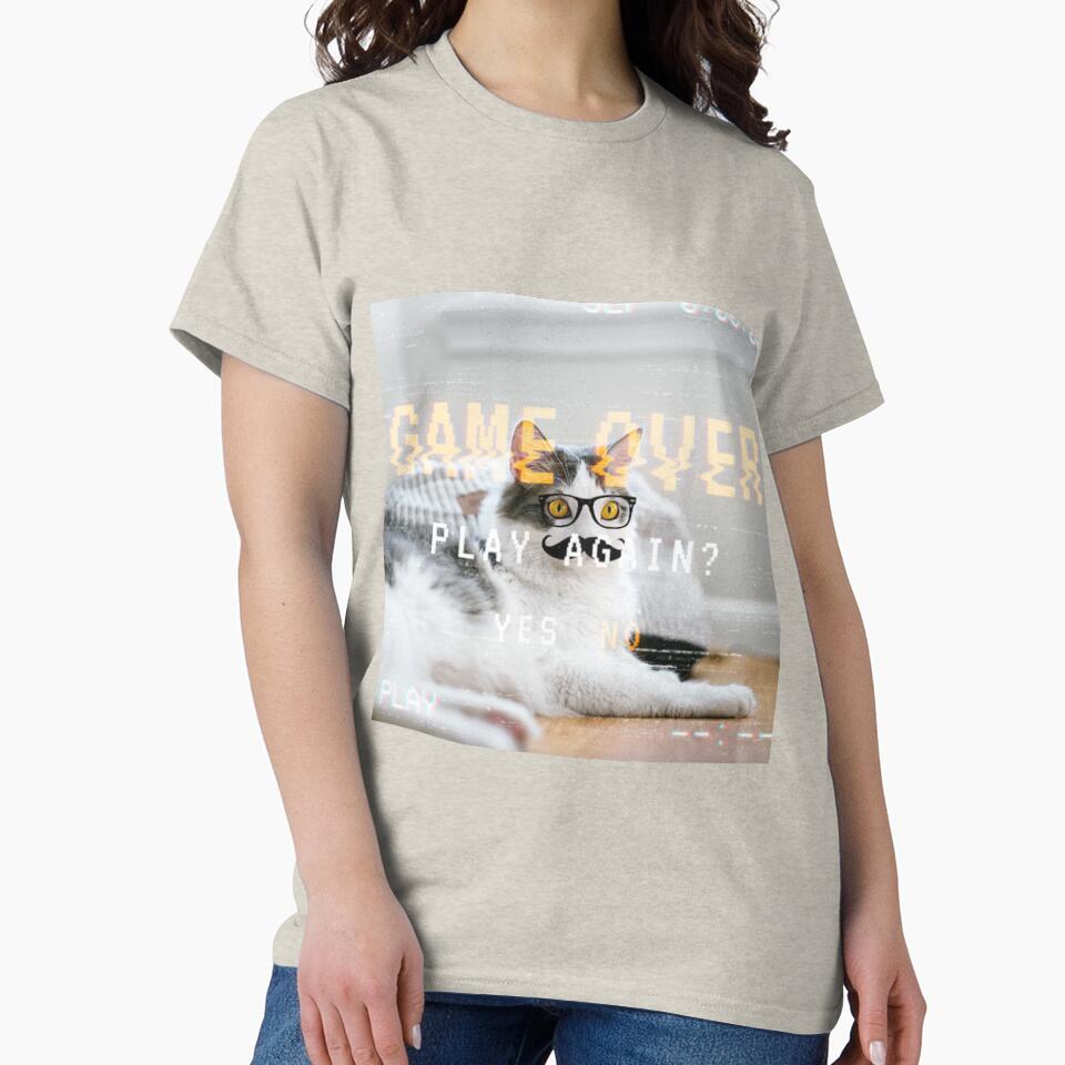 game over by Artscatsy34 T-Shirts, Hoodie, Sweatshirt | BlankRebels.com (Image 2)