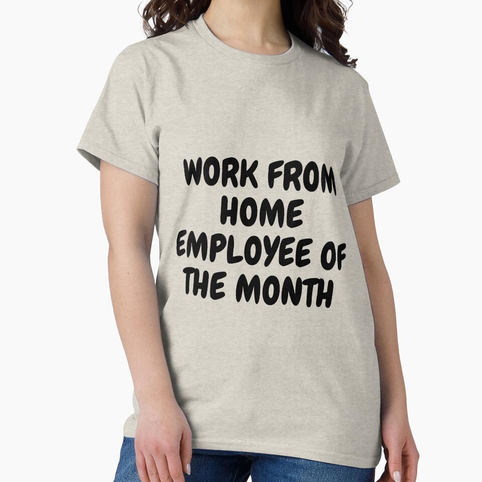 Work From Home Employee Of The Month Text Based by LuckyKermit