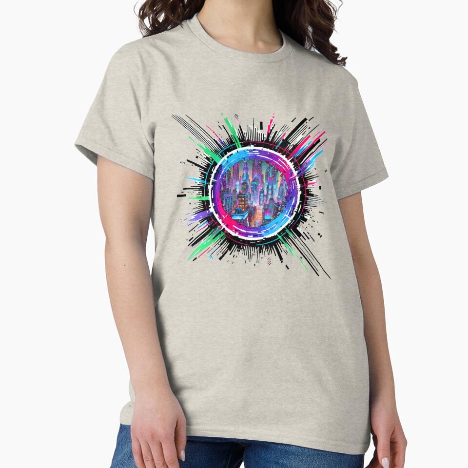 MonoChroma Glitch Collection - Cyberpunk by MonoChromaStore T-Shirts, Hoodie, Sweatshirt | BlankRebels.com (Image 2)