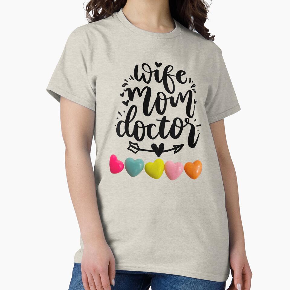 Doctors Are Super AND MOMS by starfishstuff T-Shirts, Hoodie, Sweatshirt | BlankRebels.com (Image 2)