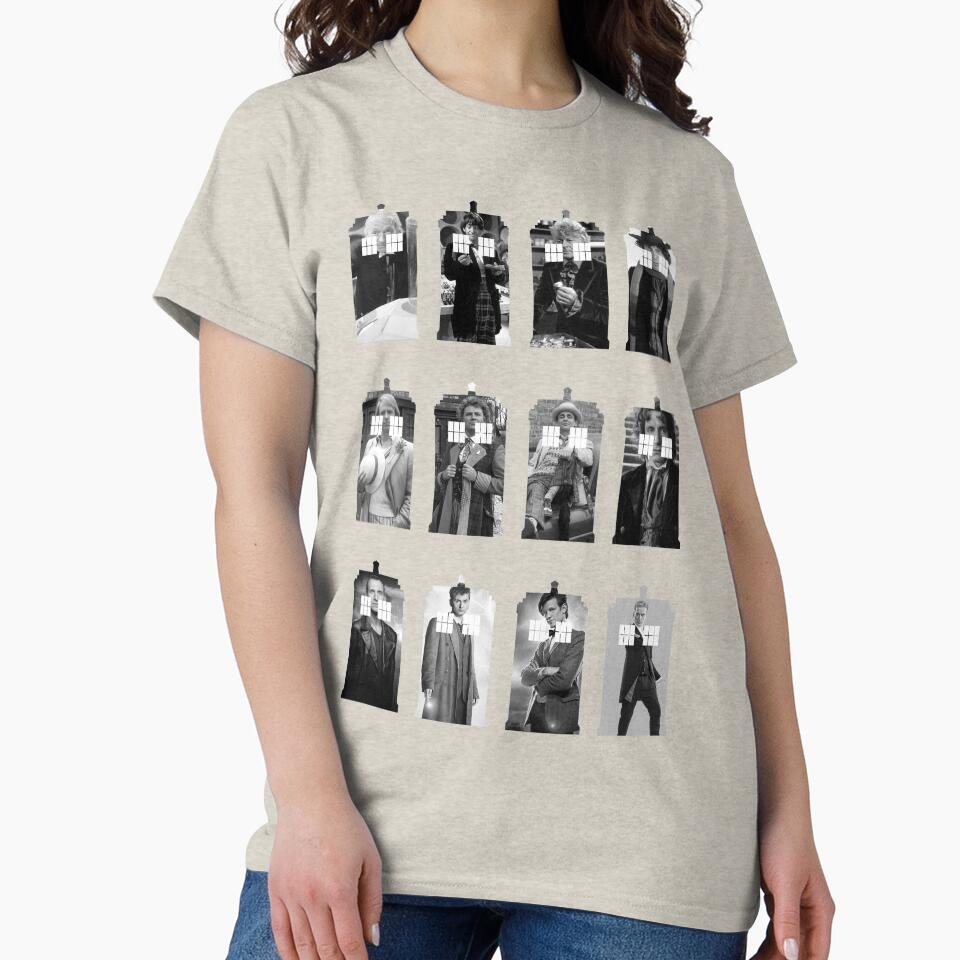 The Twelve Doctors by Jayne Plant T-Shirts, Hoodie, Sweatshirt | BlankRebels.com (Image 2)