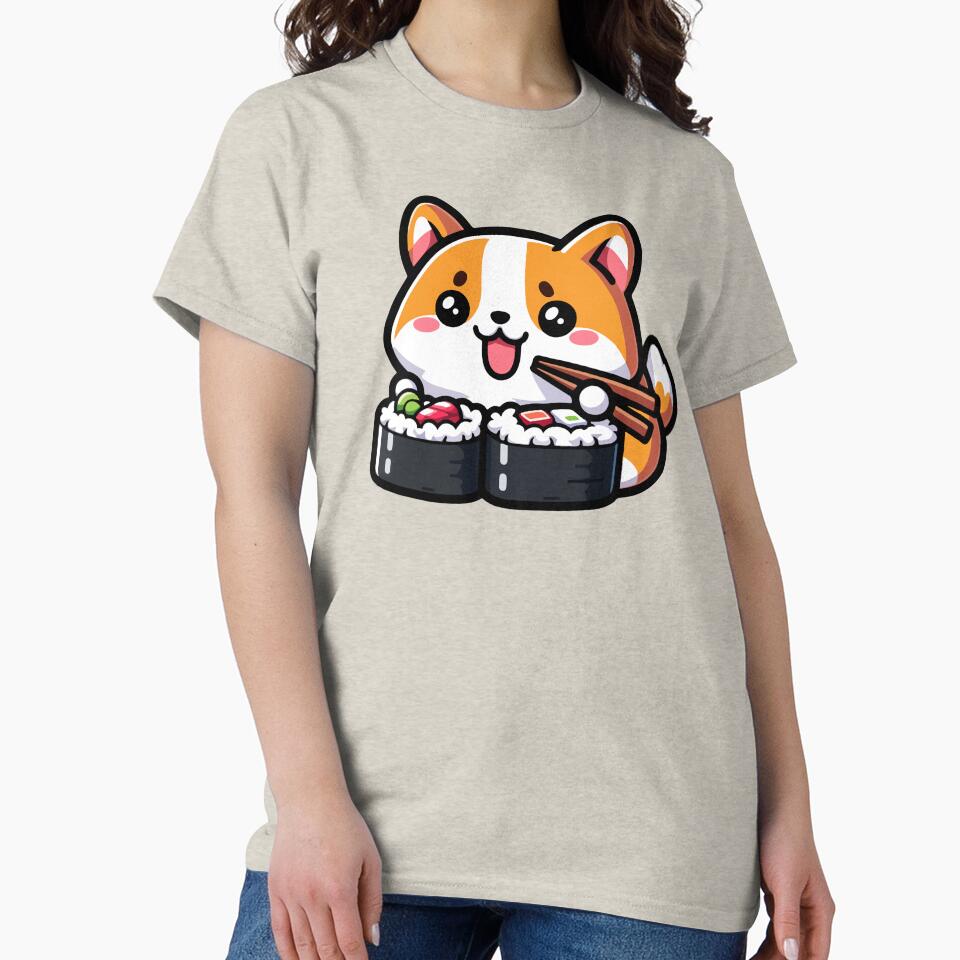 i love sushi by den-arts T-Shirts, Hoodie, Sweatshirt | BlankRebels.com (Image 2)