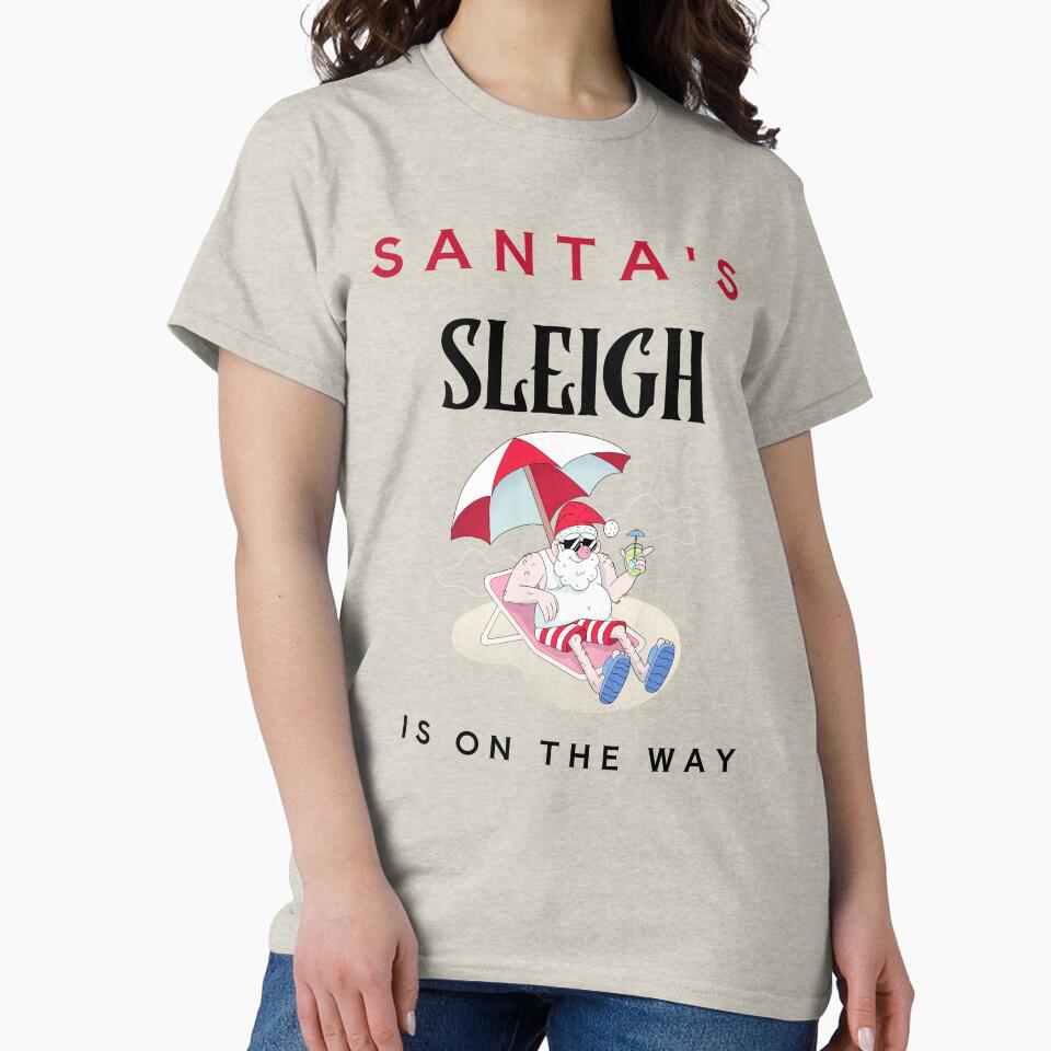 Santa's sleigh is on the way by TheGoodMouse T-Shirts, Hoodie, Sweatshirt | BlankRebels.com (Image 2)