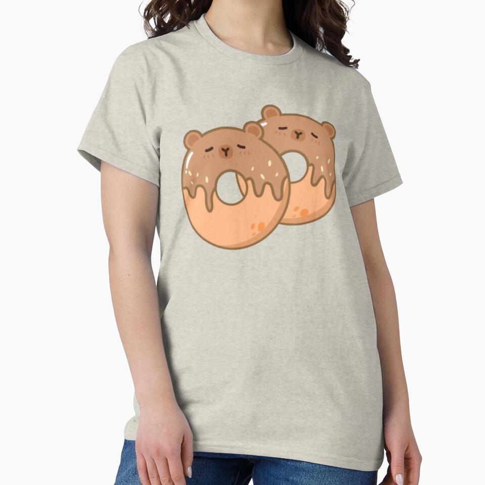 Sweet Capydonuts by kawaiistudio T-Shirts, Hoodie, Sweatshirt | BlankRebels.com (Image 2)