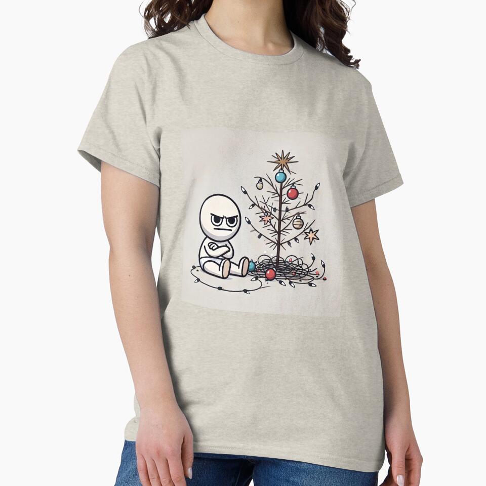 Frustrated Cartoon Tangled Lights T-Shirts, Hoodie, Sweatshirt