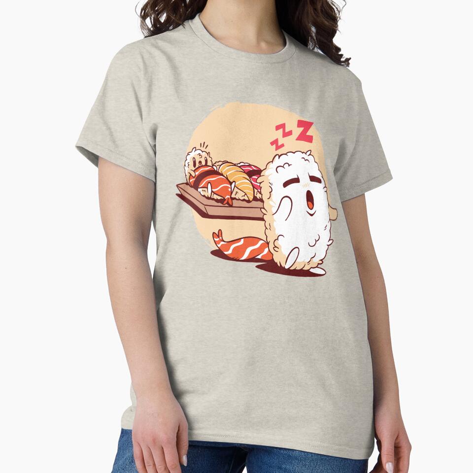 Sleepwalking Sushi by popularthreadz T-Shirts, Hoodie, Sweatshirt | BlankRebels.com (Image 2)
