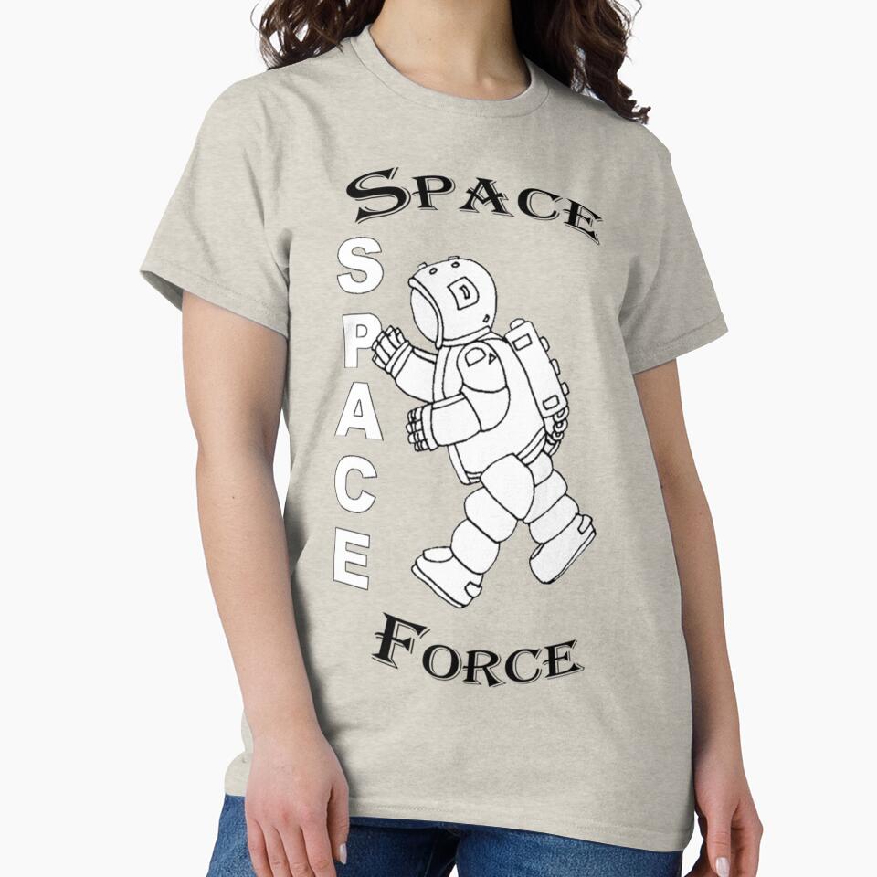 Space force shirt| Perfect Gift | Force gift by antbeka Hoodie, Sweatshirt | BlankRebels.com (Image 2)
